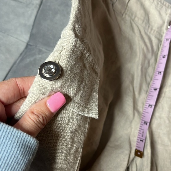 “Inc- International Concepts: Beach-100% Linen Shorts size 8” - Picture 6 of 6